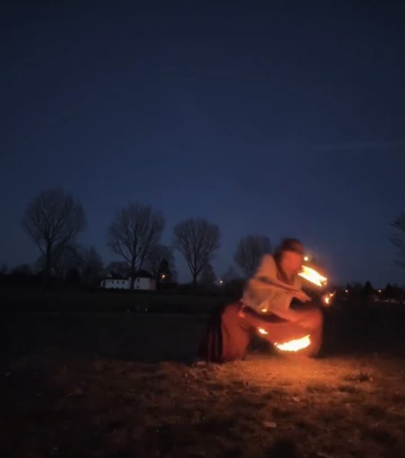 Feuertanz Foto